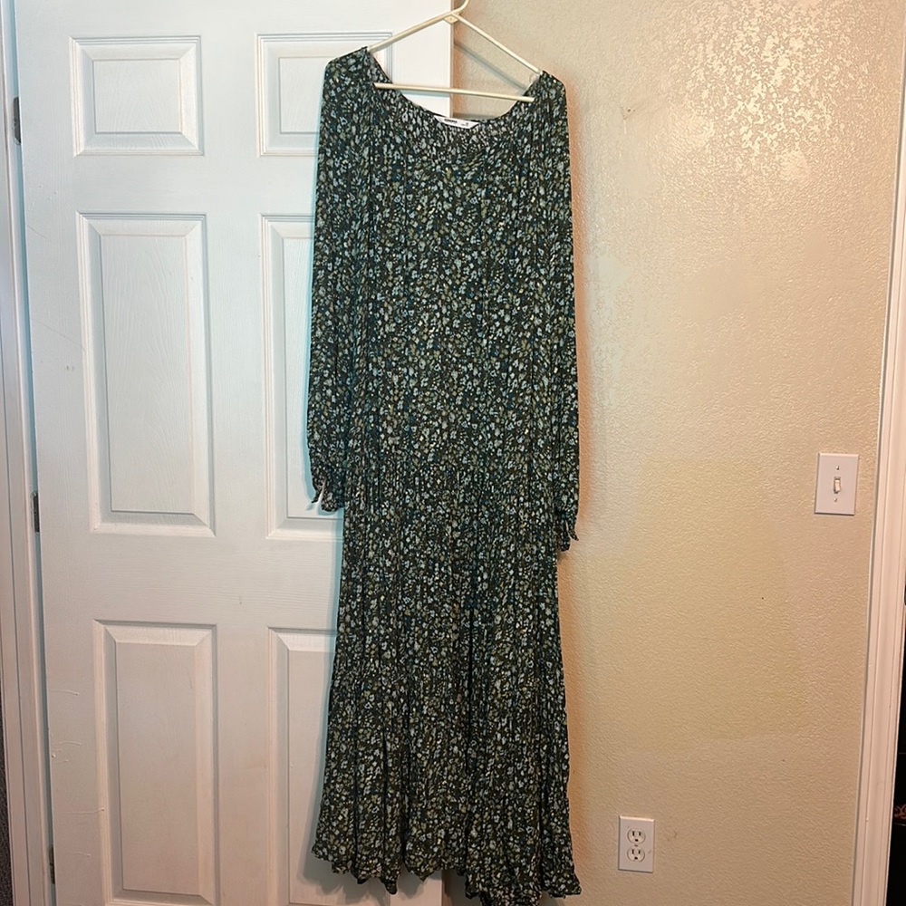 4X Sonoma maxi, long sleeve dress